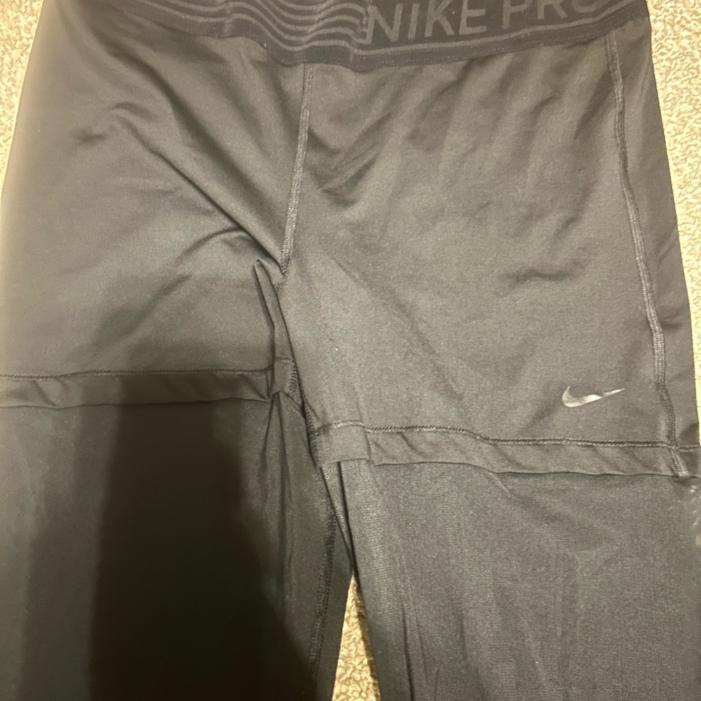 Nike pro leggings size XL MESH - Picture 4 of 6
